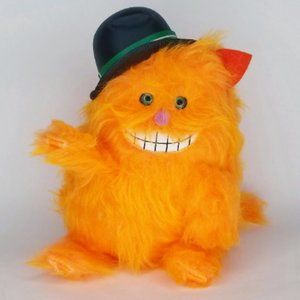 Vintage 70s 80s Cheshire Cat Plush Character